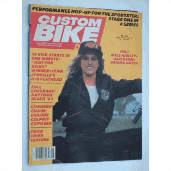 Costum Bike Choppers Tijdschrift 1983 Juni #1 Engels, Boeken, Ophalen of Verzenden, Gelezen, Overige merken