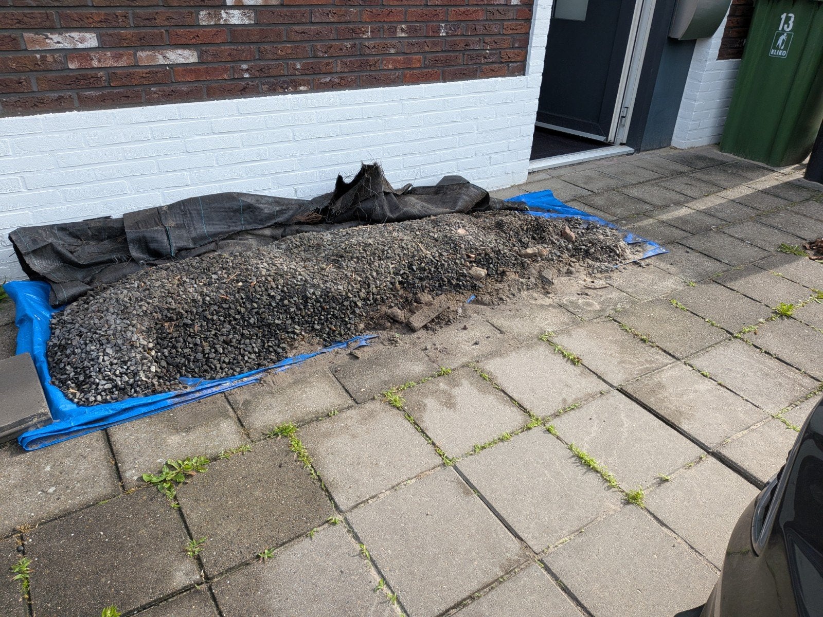 Gratis af te halen! Siergrind, Ophalen, Gebruikt, Grijs, Grind