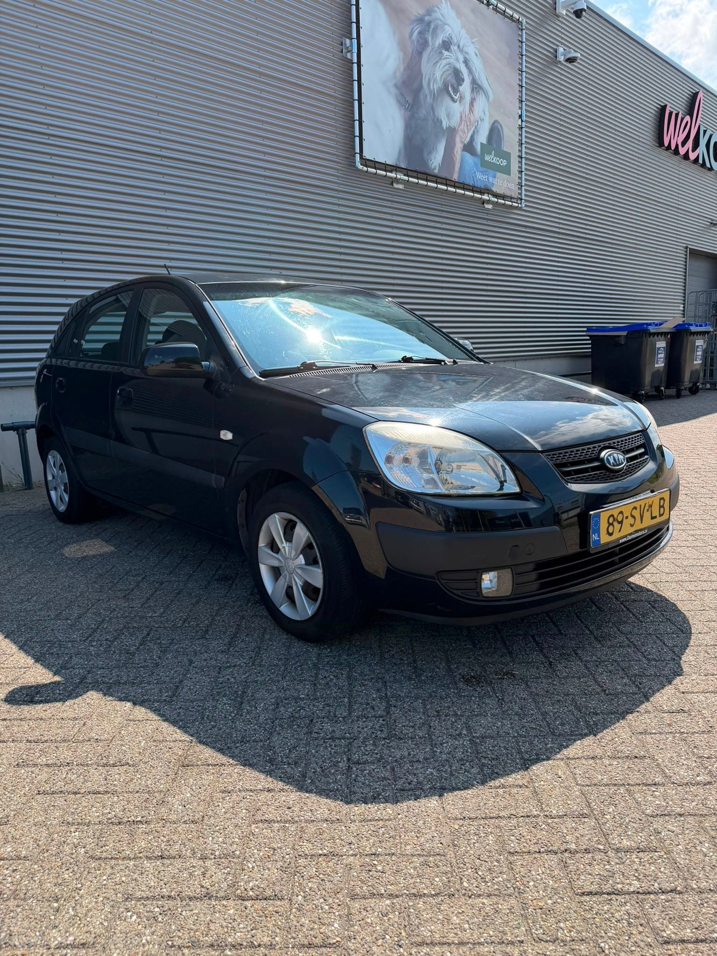 Kia Rio / Apk / Airco / 5drs / lage km, Voorwielaandrijving, Gebruikt, 4 cilinders, 1054 kg