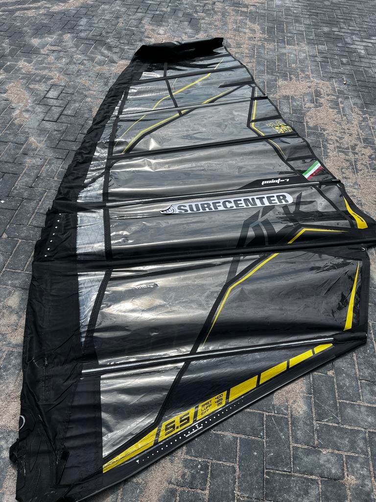 Point-7 AC-K PRO 5.5 windsurfzeil, Watersport en Boten, Windsurfen, Zo goed als nieuw, Zeil, Ophalen