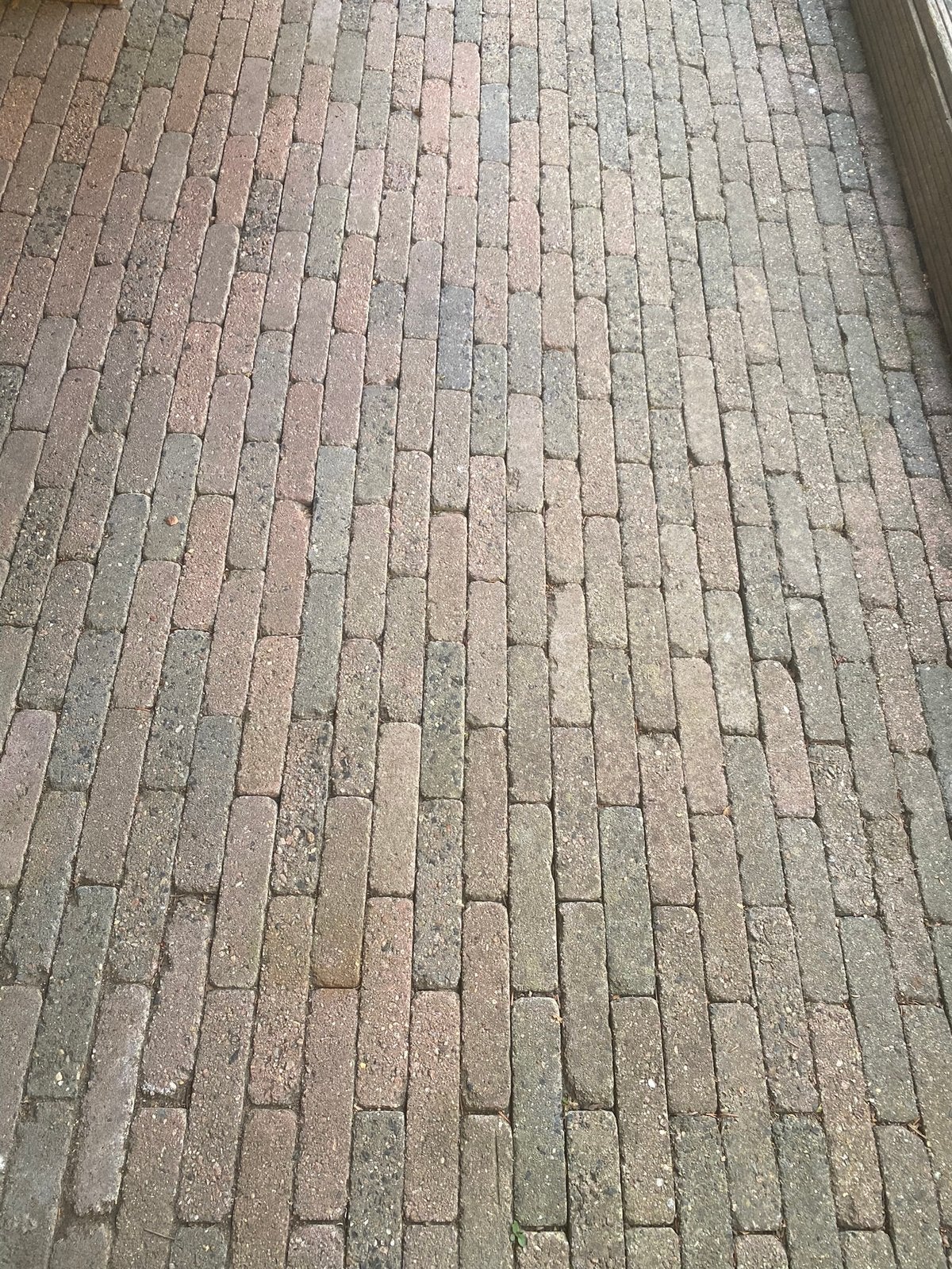 Waaltjes getrommeld ongeveer 15 M2, Tuin en Terras, Tegels en Klinkers, Ophalen, Gebruikt, Klinkers, 10 m² of meer