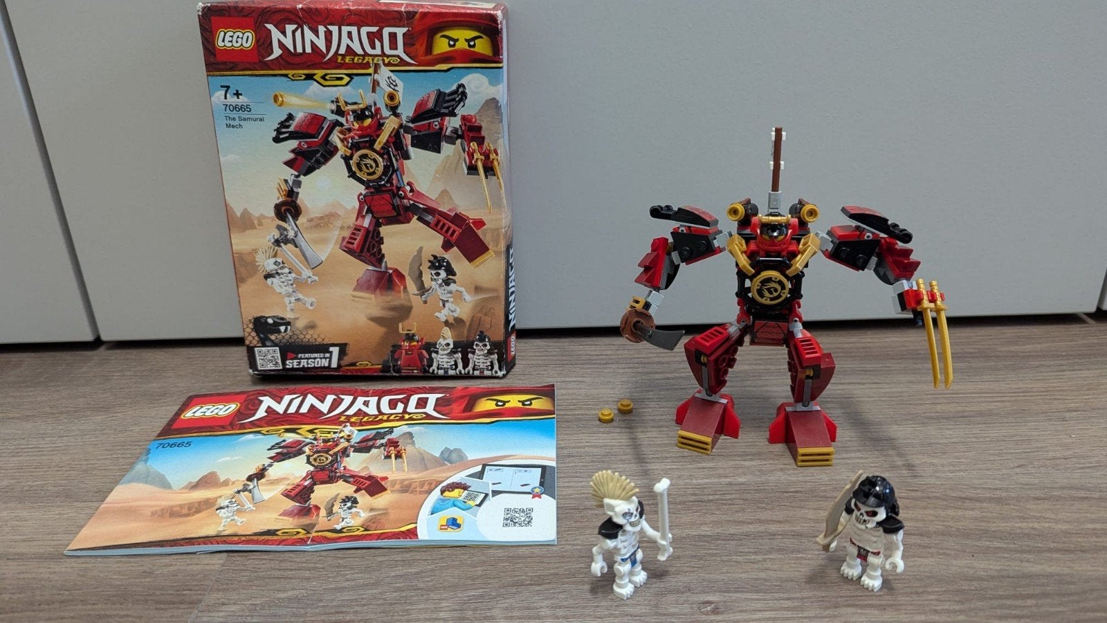 Lego 70665 Samurai Mech, Inclusief instructies, Lego, Ophalen of Verzenden, Zo goed als nieuw