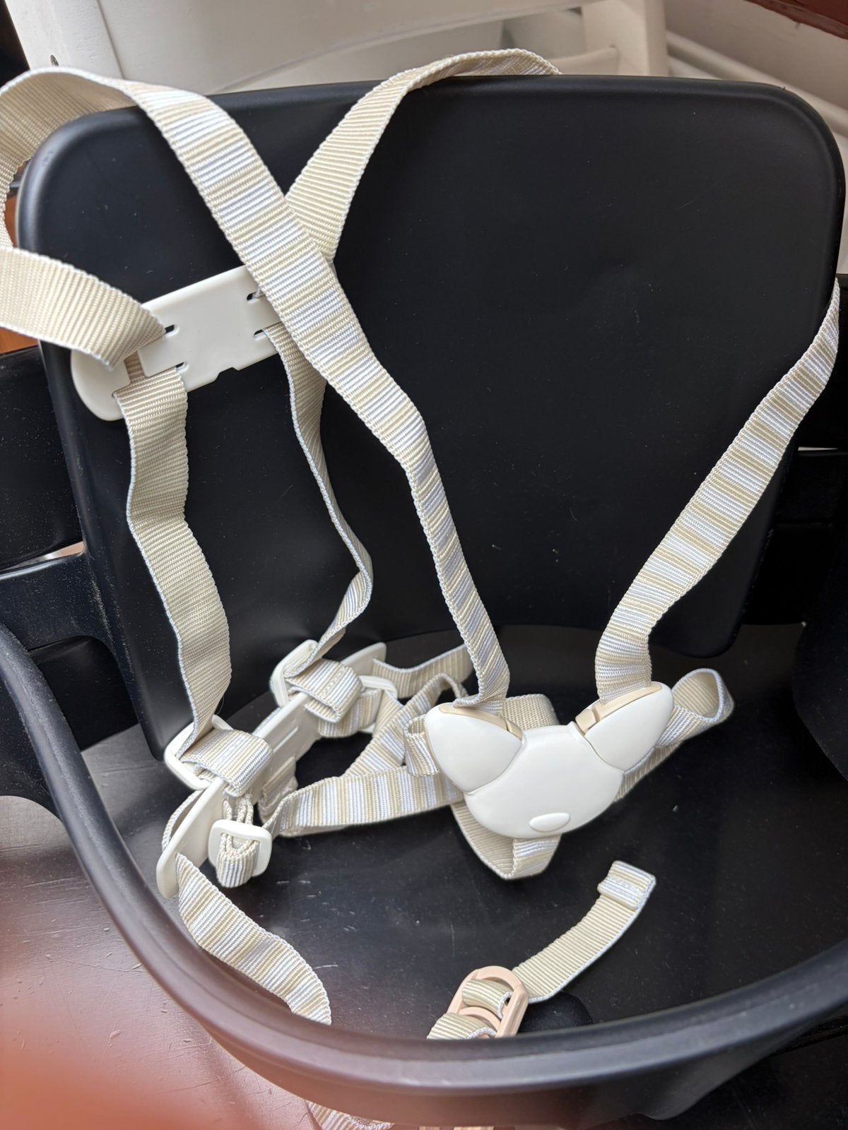stokke tuigje voor kinderstoel stokke tripp trapp, Kinderen en Baby's, Kinderstoelen, Ophalen of Verzenden, Zo goed als nieuw