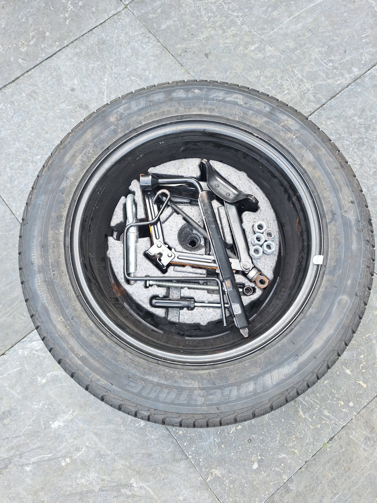 Bridgestone Turanza 225/55 R17 reserve band, Nieuw, 17 inch, Ophalen of Verzenden, Band(en)