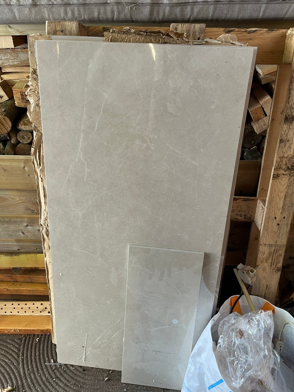 Badkamertegels, Marmerlook, Alaplana, Ophalen, 60 cm of meer, 40 tot 60 cm, Keramiek