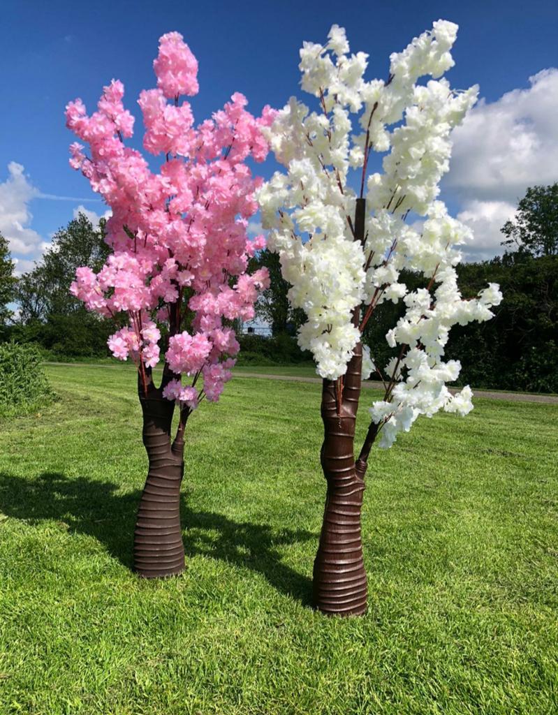 Bloesem boompjes, Huis en Inrichting, Woonaccessoires | Kunstplanten en Kunstbloemen, Ophalen of Verzenden, Zo goed als nieuw