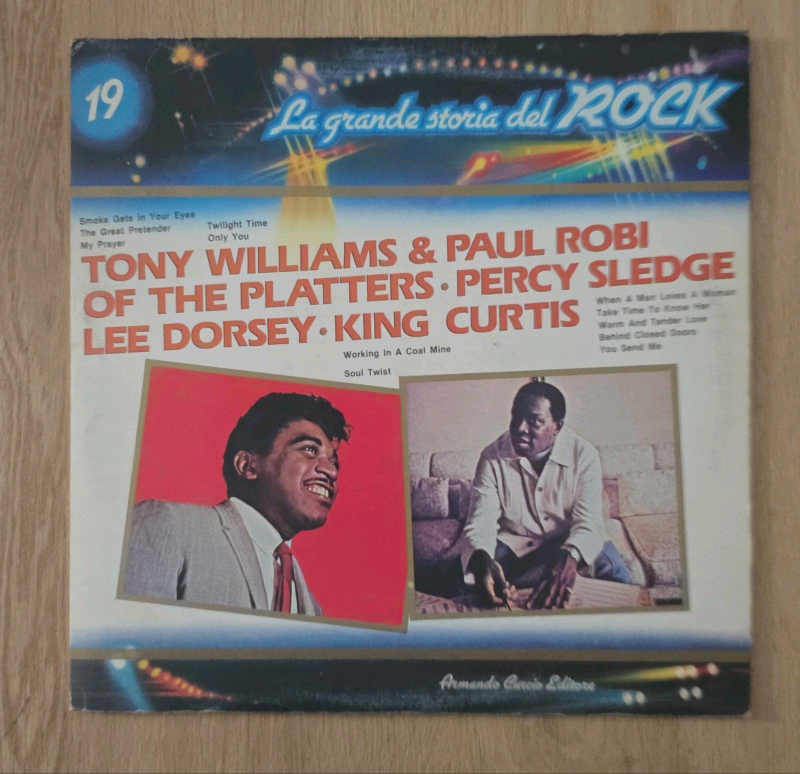 La Grande Storia del Rock 19 - Tony Williams & Paul Robi, LP, Gebruikt, Ophalen of Verzenden, Complilatie