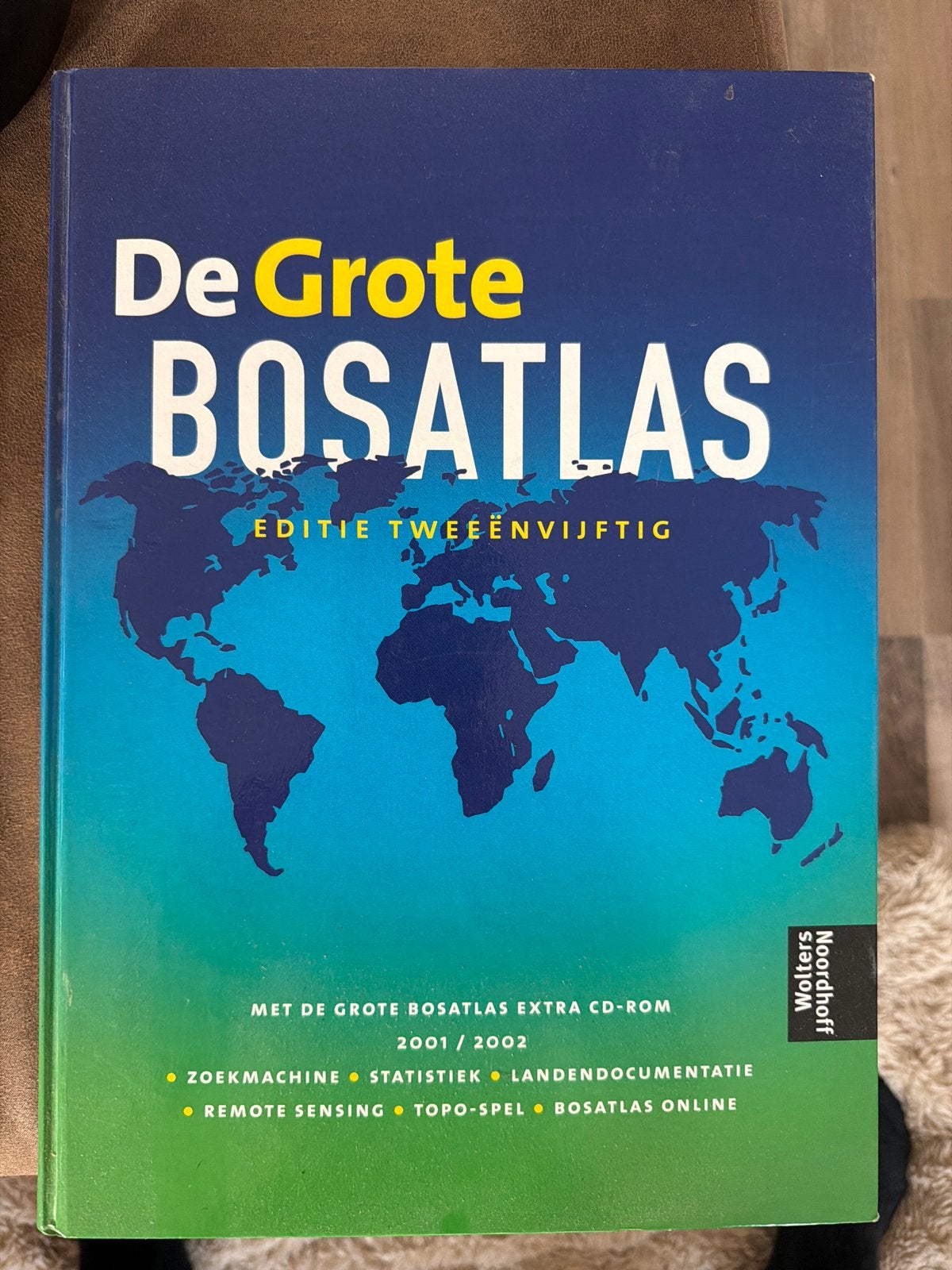 De Grote Bosatlas - Editie Tweeënvijftig (2001/2002), Boeken, Bosatlas, 2000 tot heden, Wereld, Ophalen