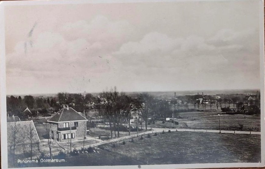Ootmarsum- Panorama, Verzenden, 1920 tot 1940, Gelopen, Overijssel