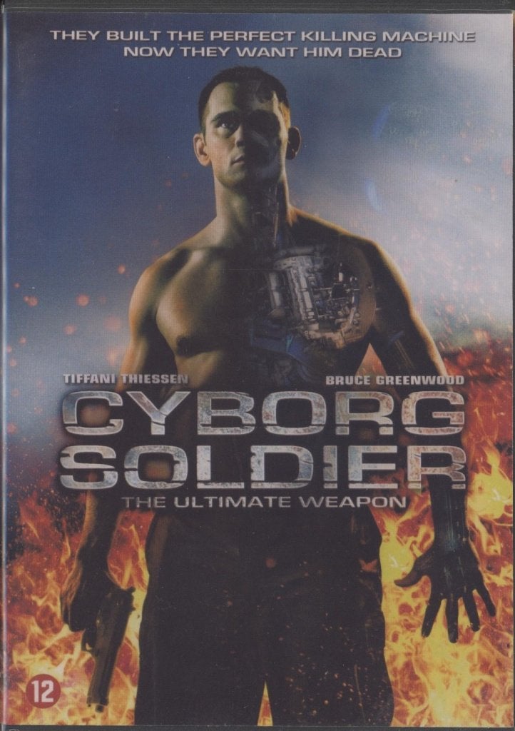 16) Cyborg Soldier: met Tiffani Thiessen en Bruce Greenwood, Vanaf 12 jaar, Ophalen of Verzenden, Gebruikt, Actie