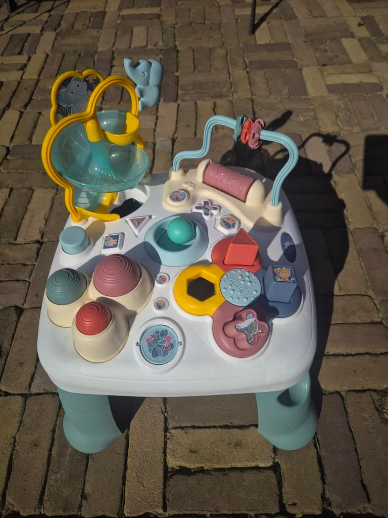 Smoby Little Smoby activiteiten tafel, Kinderen en Baby's, Speelgoed | Babyspeelgoed, Gebruikt, Overige typen, Ophalen of Verzenden