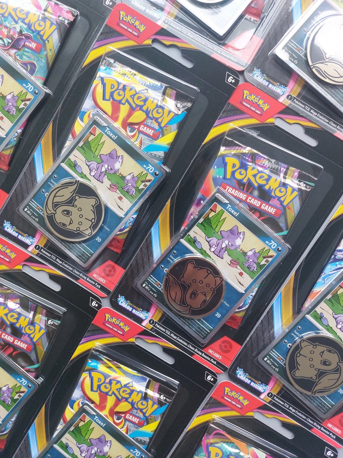 Pokemon Chaos Rising Checklane Blister Toxel (30x), Verzamelen, Euro, Ophalen of Verzenden, Nieuw