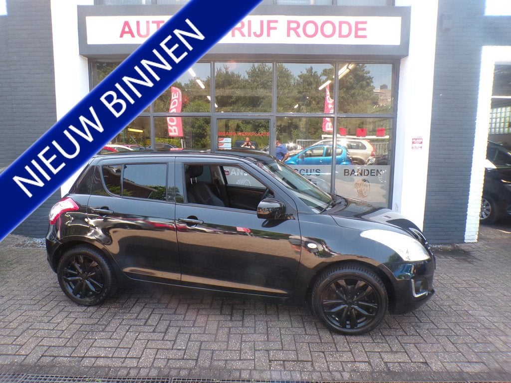 Suzuki Swift 1.2 Exclusive BLACKLINE ZEER MOOI, 1 EIGENAAR,N, Auto's, Suzuki, Gebruikt, 1242 cc, 4 cilinders, Met garantie (alle)