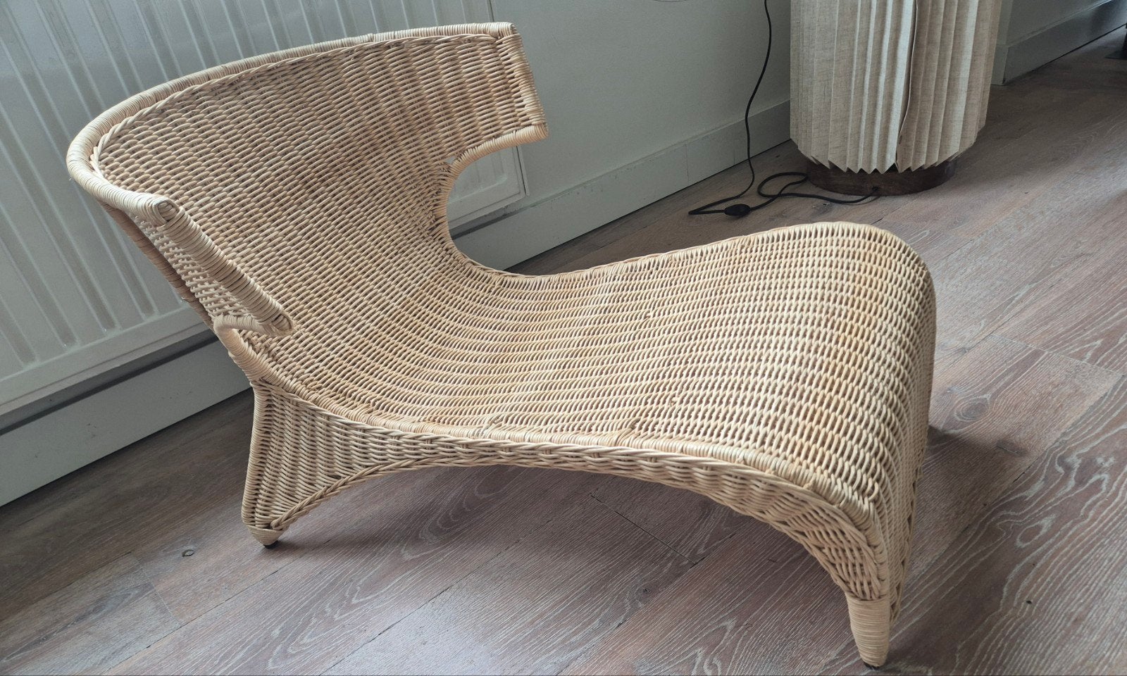 Vintage Ikea PS Sävö rotan loungestoel, Ophalen, Minder dan 50 cm
