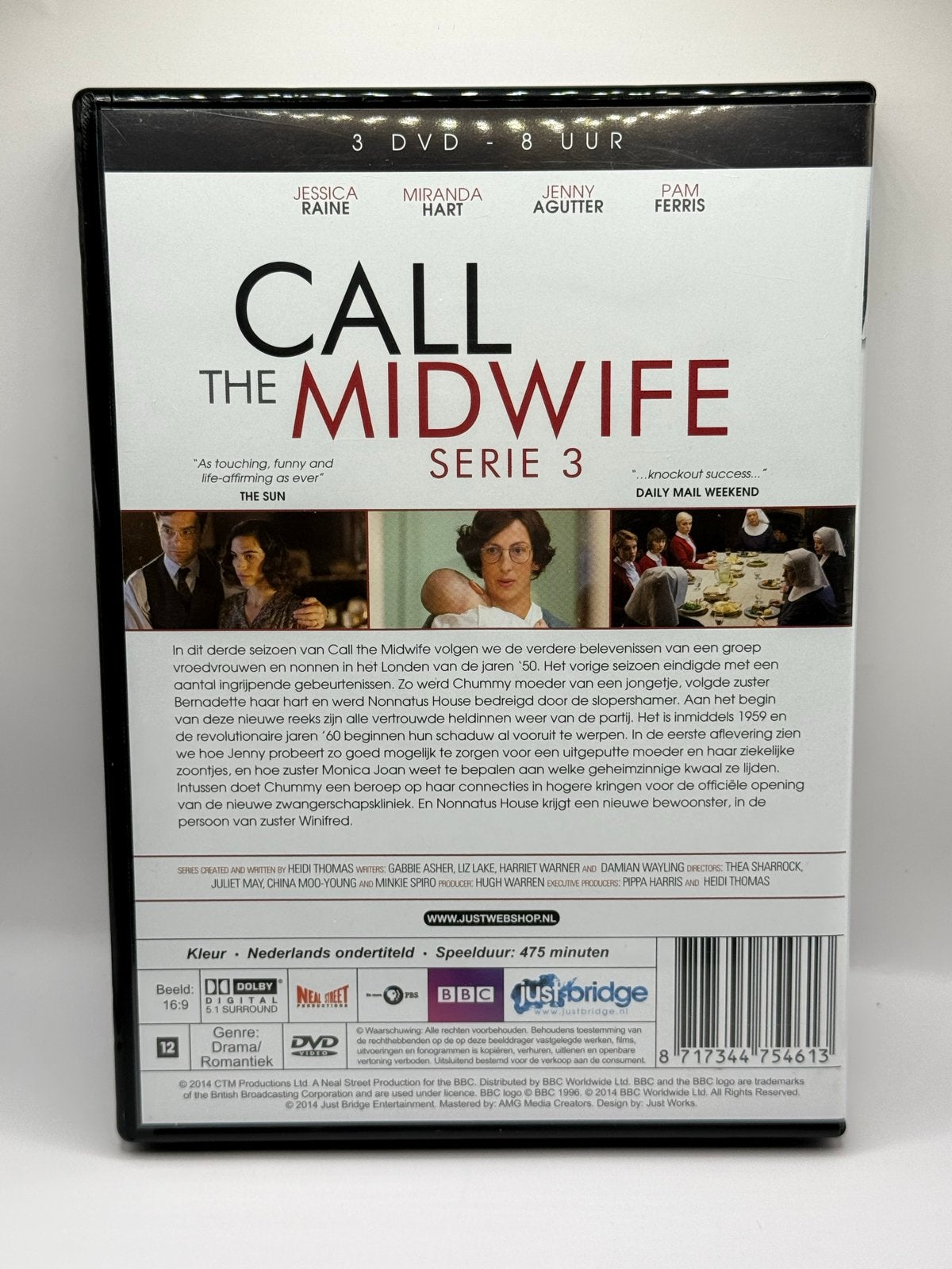 Dvd Call the midwife originele box complete seizoen 3 NLO, Cd's en Dvd's, Engels, Verzenden, Nederlands, Drama