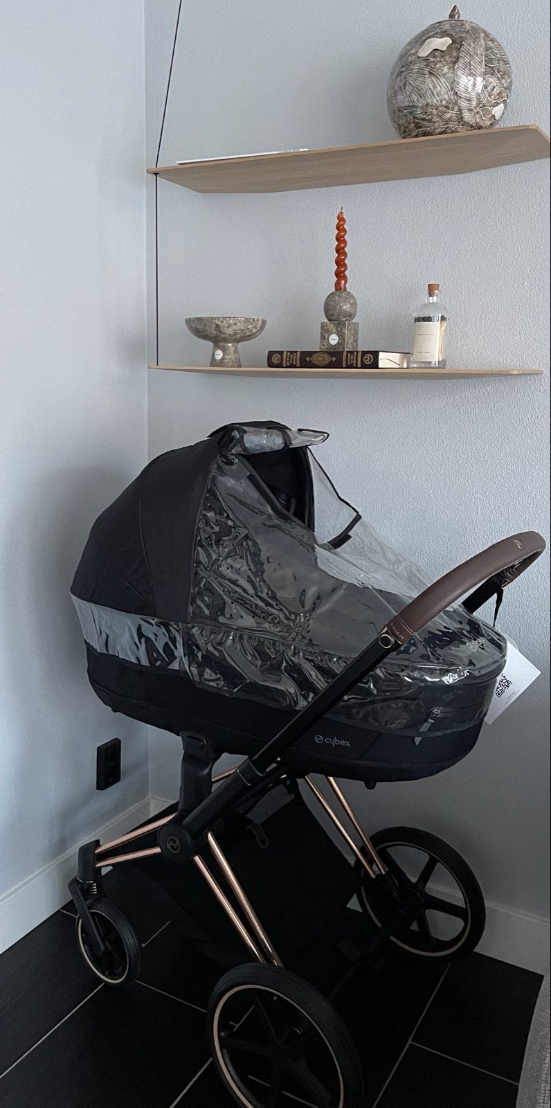 Cybex Priam kinderwagn(wieg,autostoel)incl paraplu+regenhoes, Overige merken, Gebruikt, Ophalen of Verzenden, Combiwagen