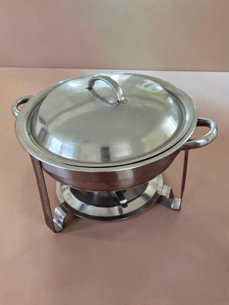 chafing dish oftewel warmhoudschaal, Ophalen of Verzenden, Nieuw, Aluminium, Overige typen