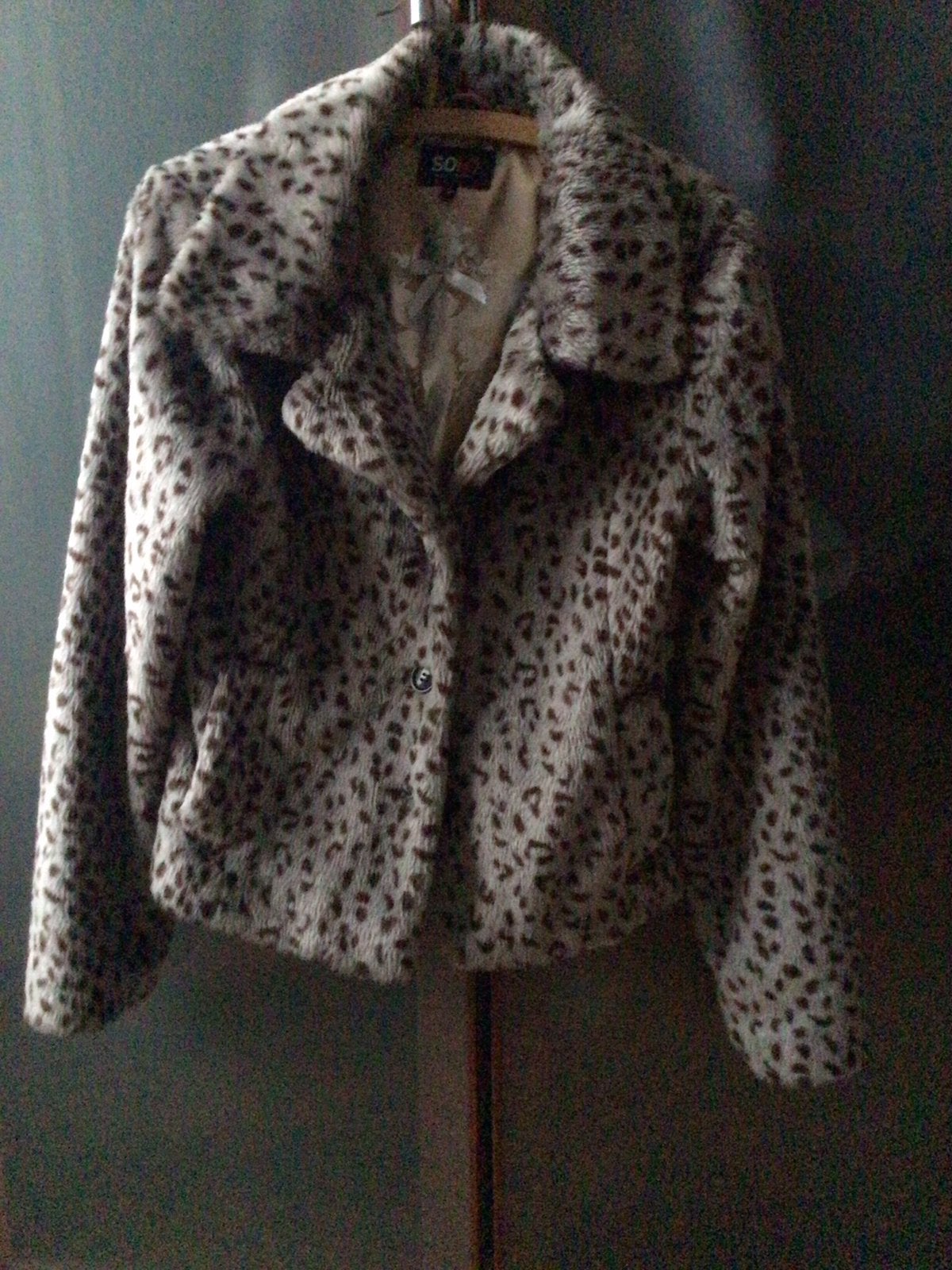 Faux fur bontjasje 38 Soho, Ophalen of Verzenden, Gedragen, Maat 38/40 (M), Grijs