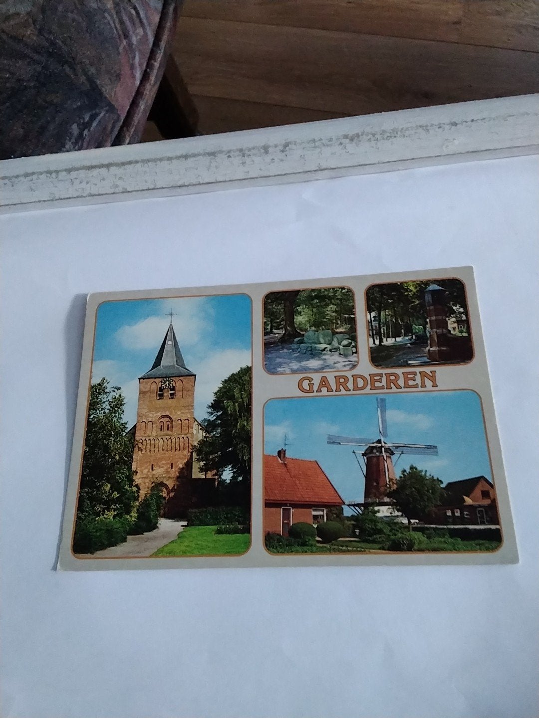 Oude ansichtkaart Garderen, Gelderland 1987, Ophalen of Verzenden, 1960 tot 1980, Gelopen, Gelderland