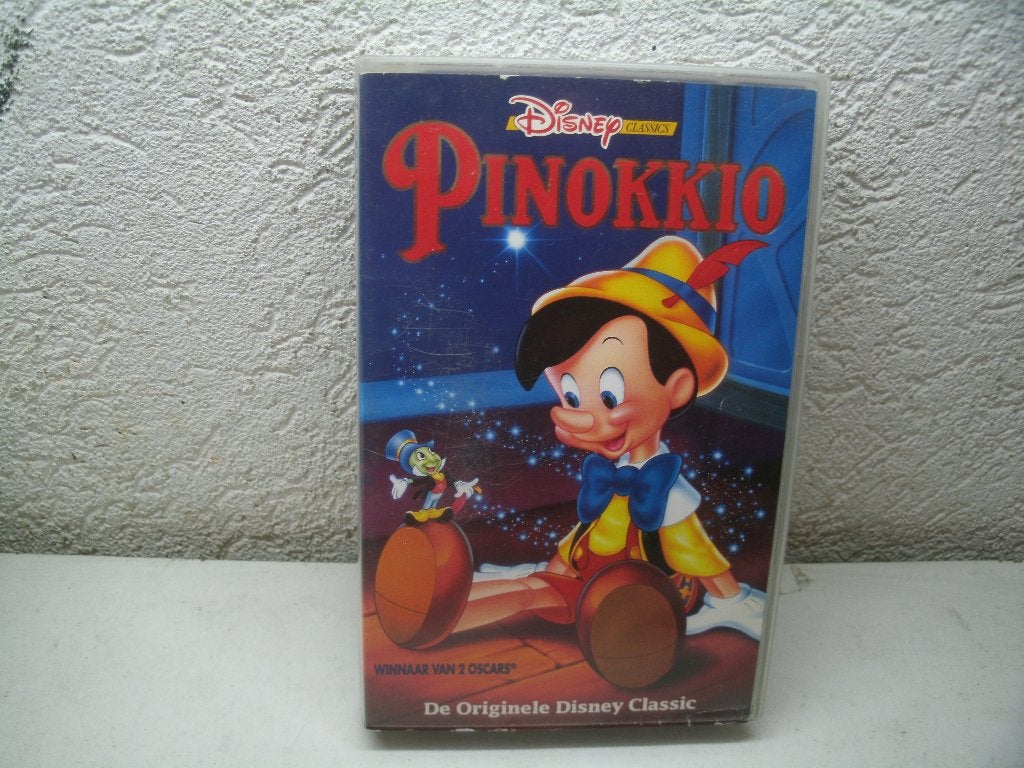 vhs 188a pinokkio ned gespr, Alle leeftijden, Ophalen of Verzenden, Gebruikt
