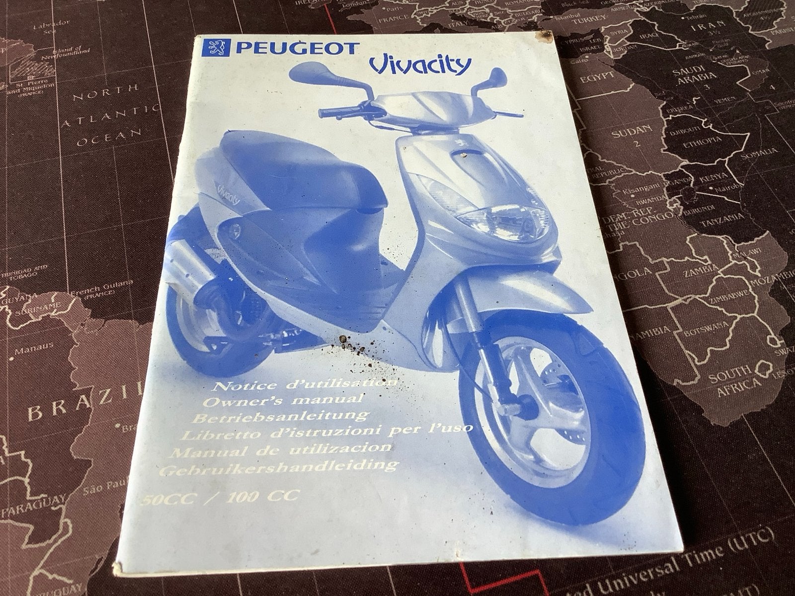 Peugeot Vivacity Gebruikershandleiding 50CC / 100CC, Verzenden