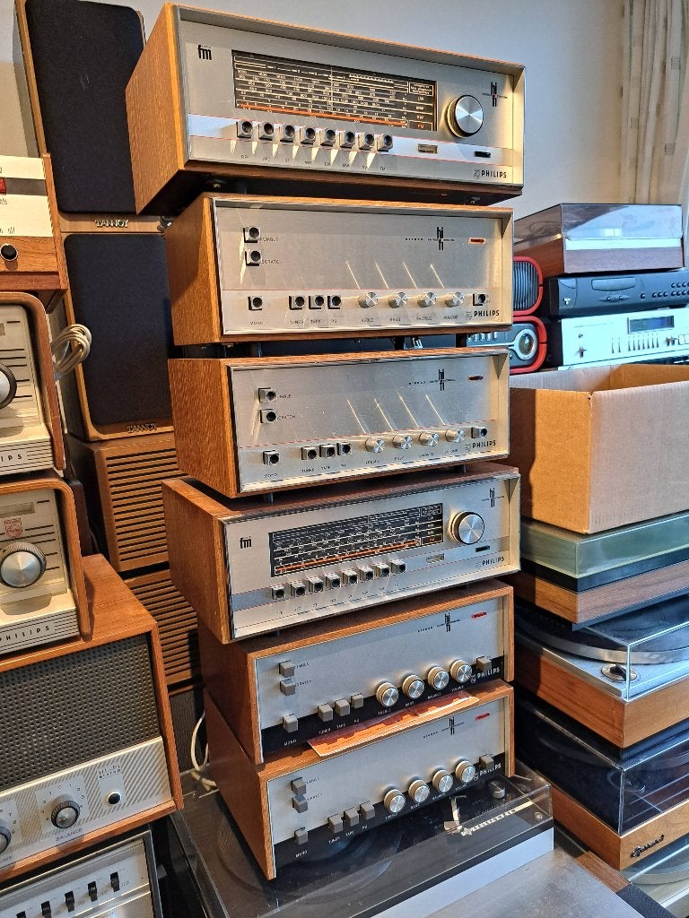 Philips vintage versterkers, Ophalen of Verzenden, Zo goed als nieuw, Minder dan 60 watt, Overige merken