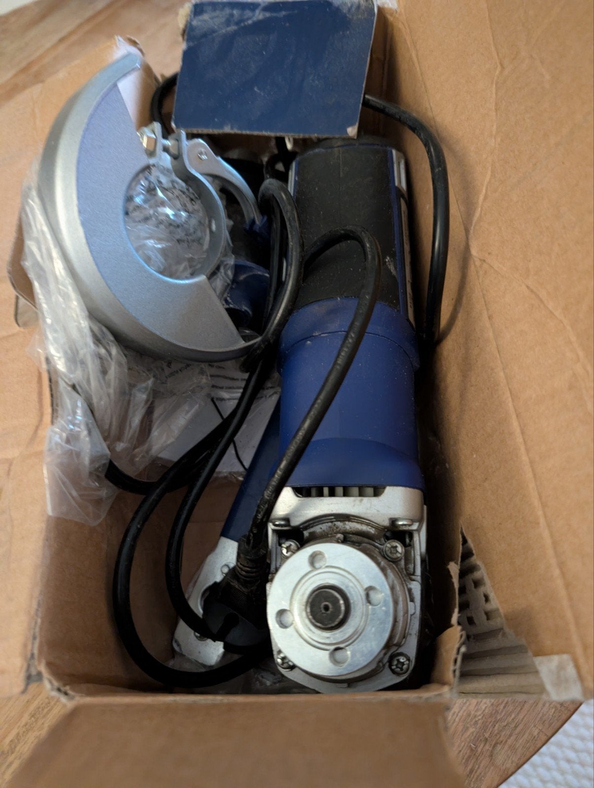 Lux tools Haakse slijper (WS-115) - 600W, Ophalen, Gebruikt, Minder dan 700 watt, Haakse handslijpmachine