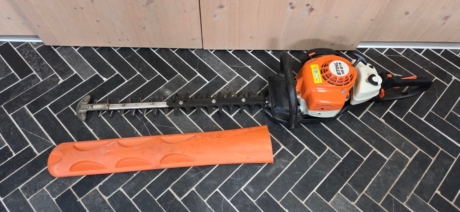 Stihl HS 81 R Benzine Heggenschaar, Ophalen of Verzenden, Gebruikt, Benzine, Stihl