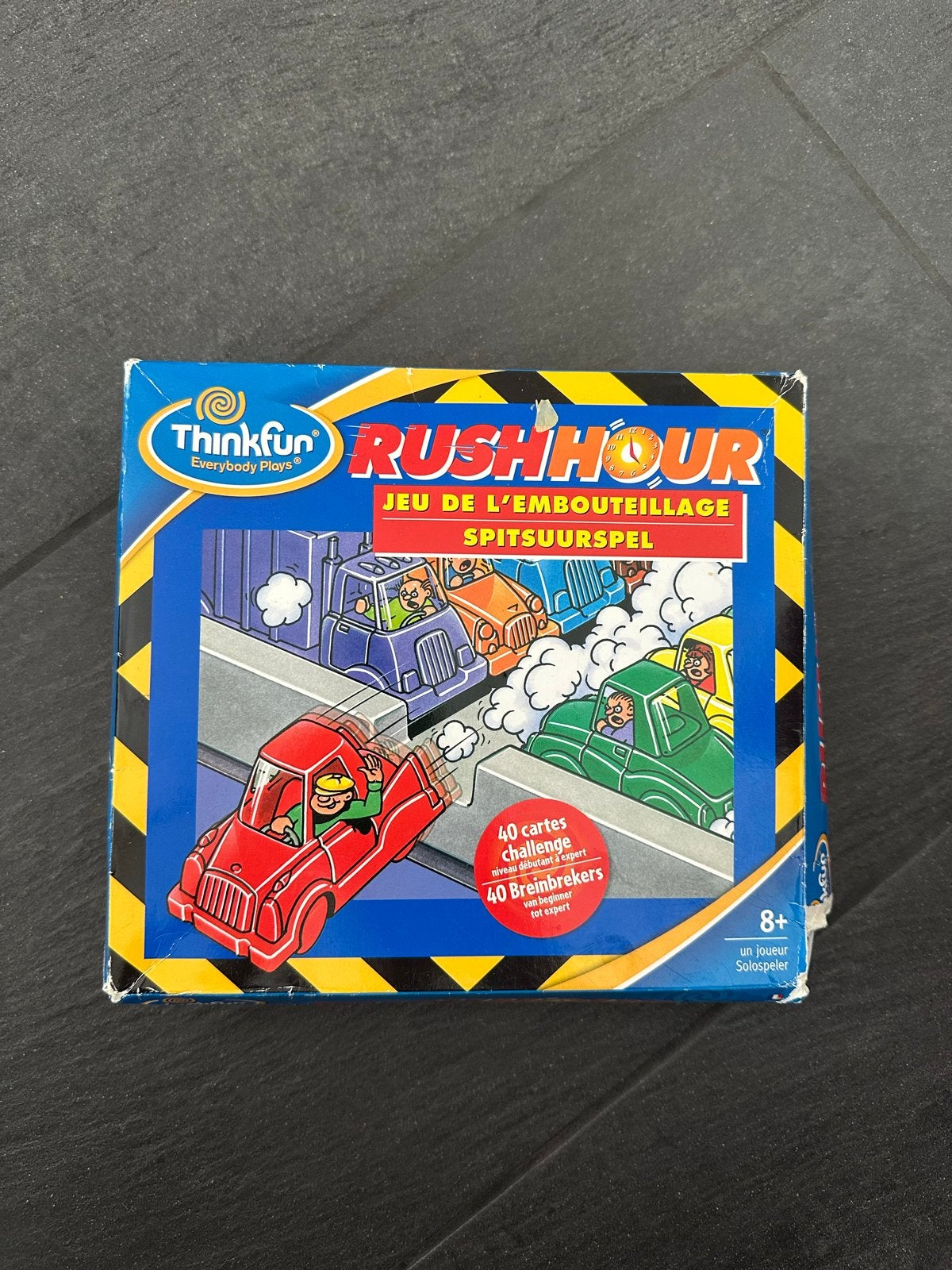 Thinkfun Rush Hour spitsuurspel - Compleet, Een of twee spelers, Ophalen, Gebruikt