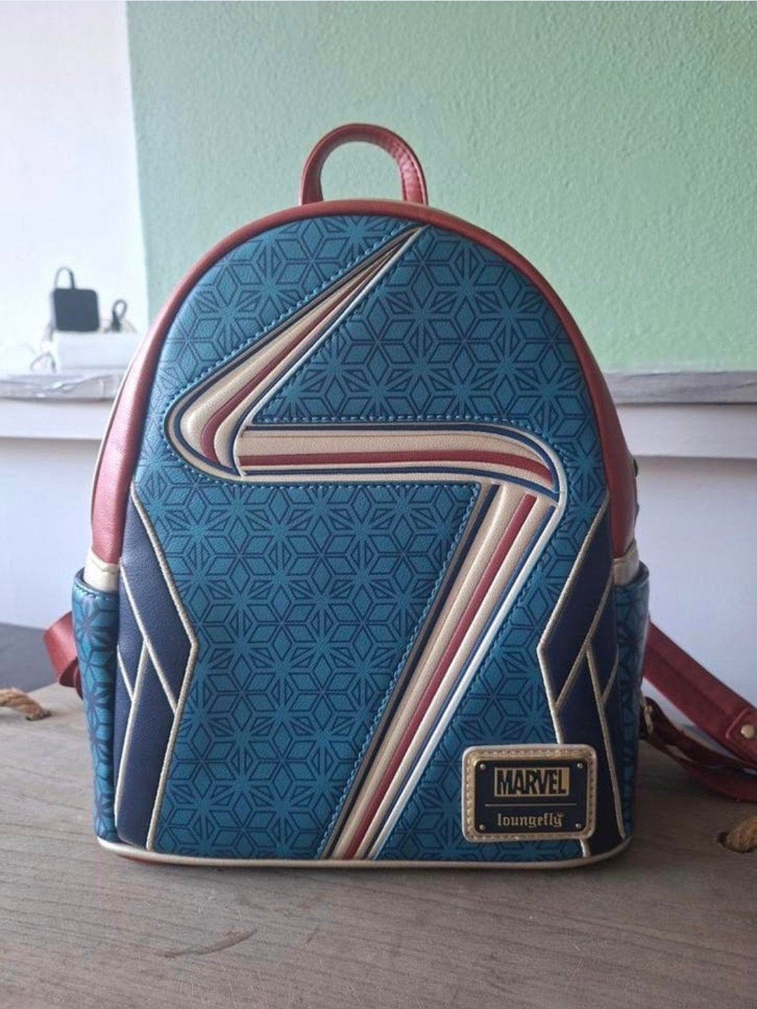 Loungefly Marvel Captain Marvel Mini Rugzak, Overige merken, Minder dan 30 cm, Ophalen of Verzenden, Minder dan 25 cm