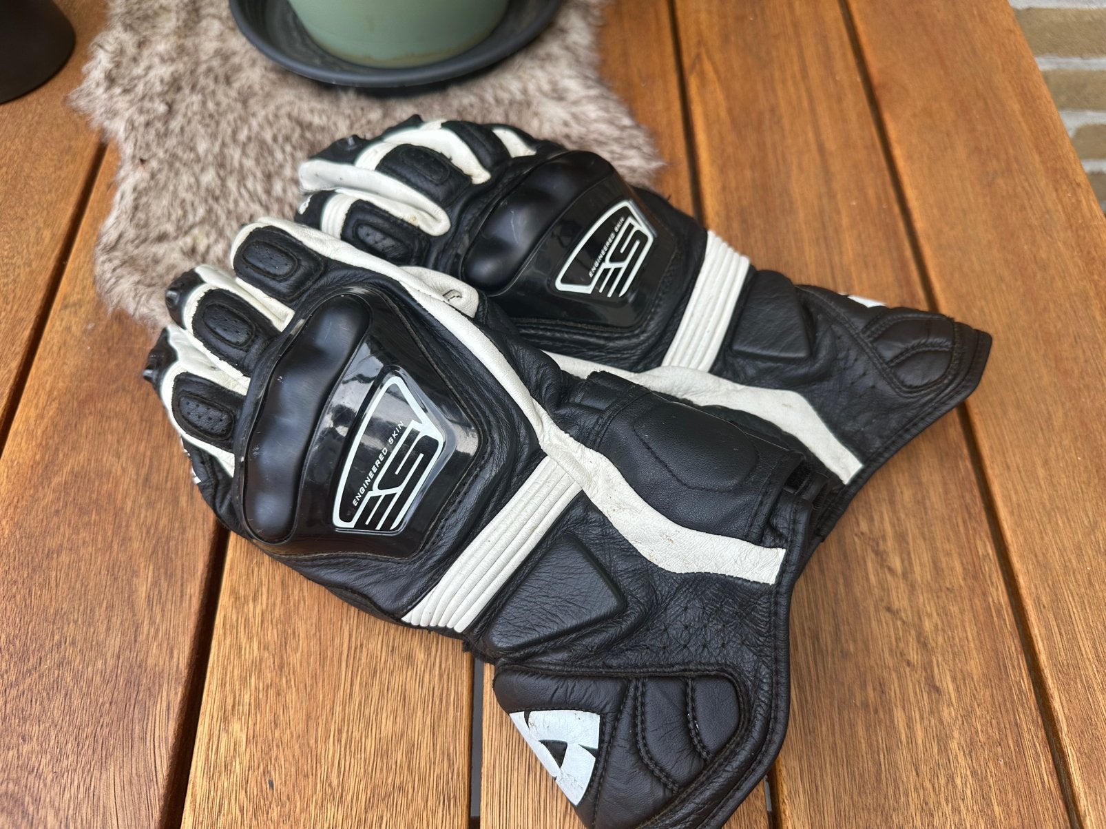 ✅ Rev’it leren race handschoenen‼️ maat XL/XYL REVIT, Ophalen, Tweedehands, Heren, Handschoenen