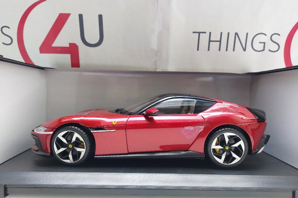 Polistil 1:18 Ferrari 12Cilindri 2024 rood metallic nieuw, Ophalen of Verzenden, Nieuw, Auto, Overige merken