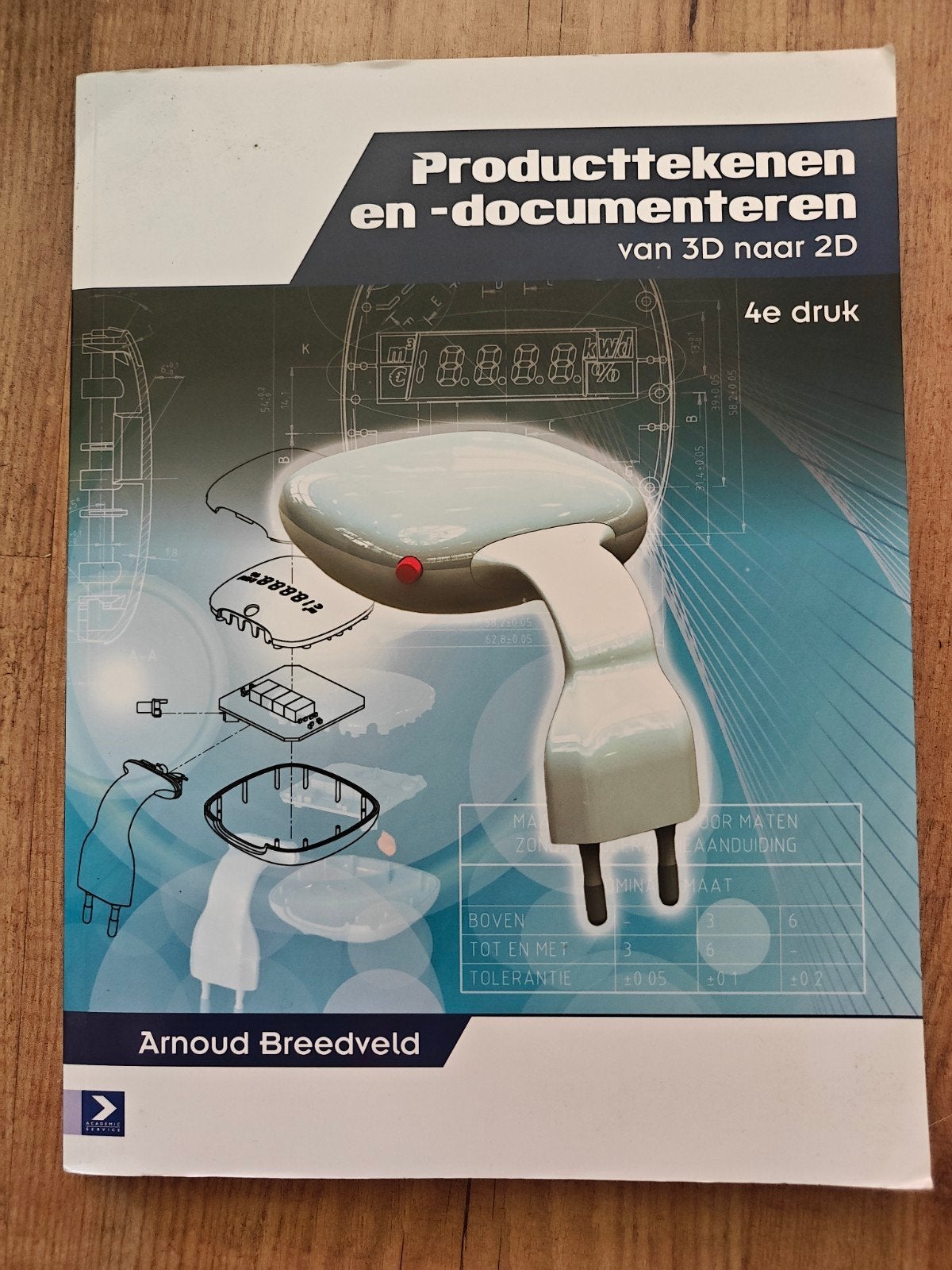 Producttekenen en -documenteren, 4e druk, Arnoud Breedveld, Verzenden, Beta, Zo goed als nieuw, HBO
