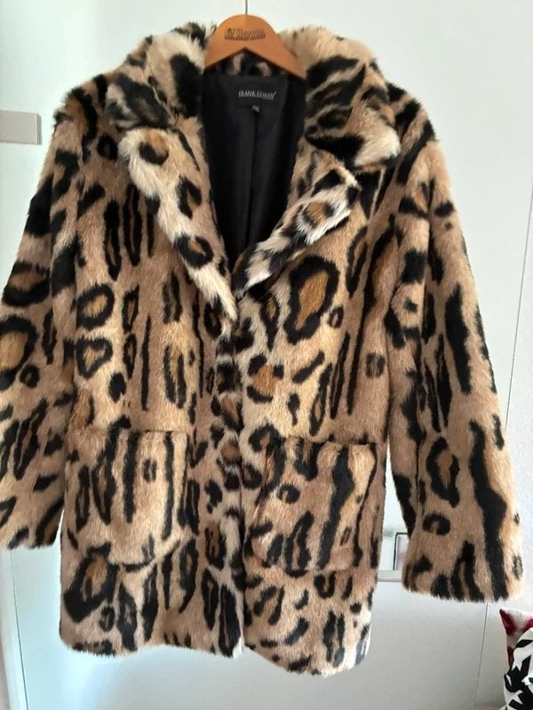 Frank Lyman imitatie bont jasje luipaardprint in  XL (42/44), Kleding | Dames, Verzenden, Nieuw, Maat 42/44 (L), Meerkleurig