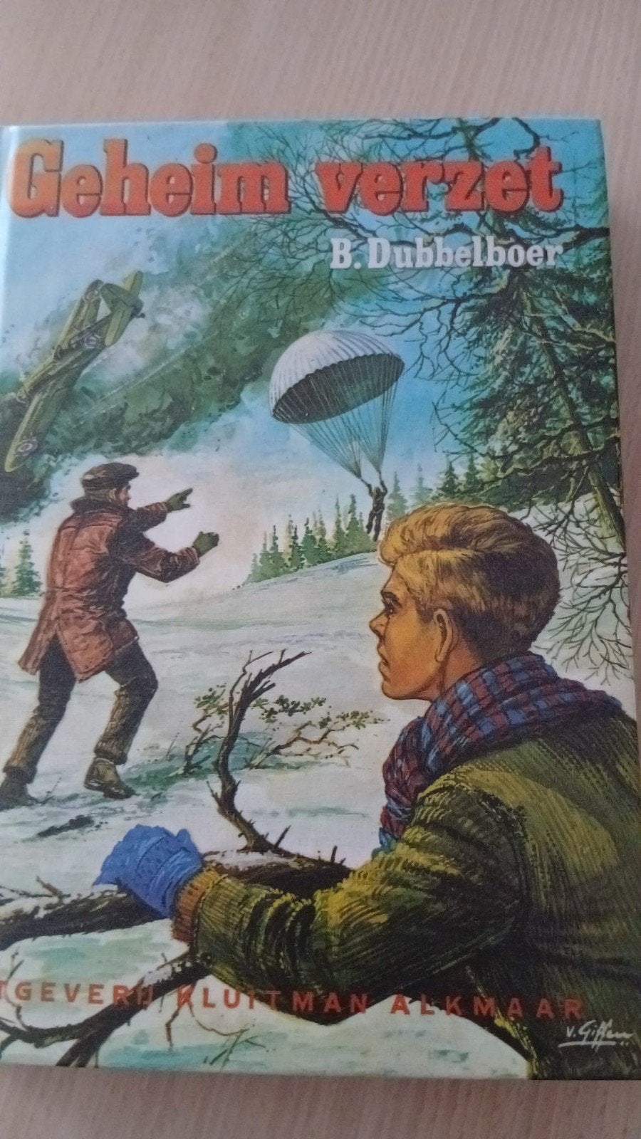 Geheim Verzet - B. Dubbelboer (Jeugdboek), Boeken, Ophalen of Verzenden, Gelezen, B. Dubbelboer
