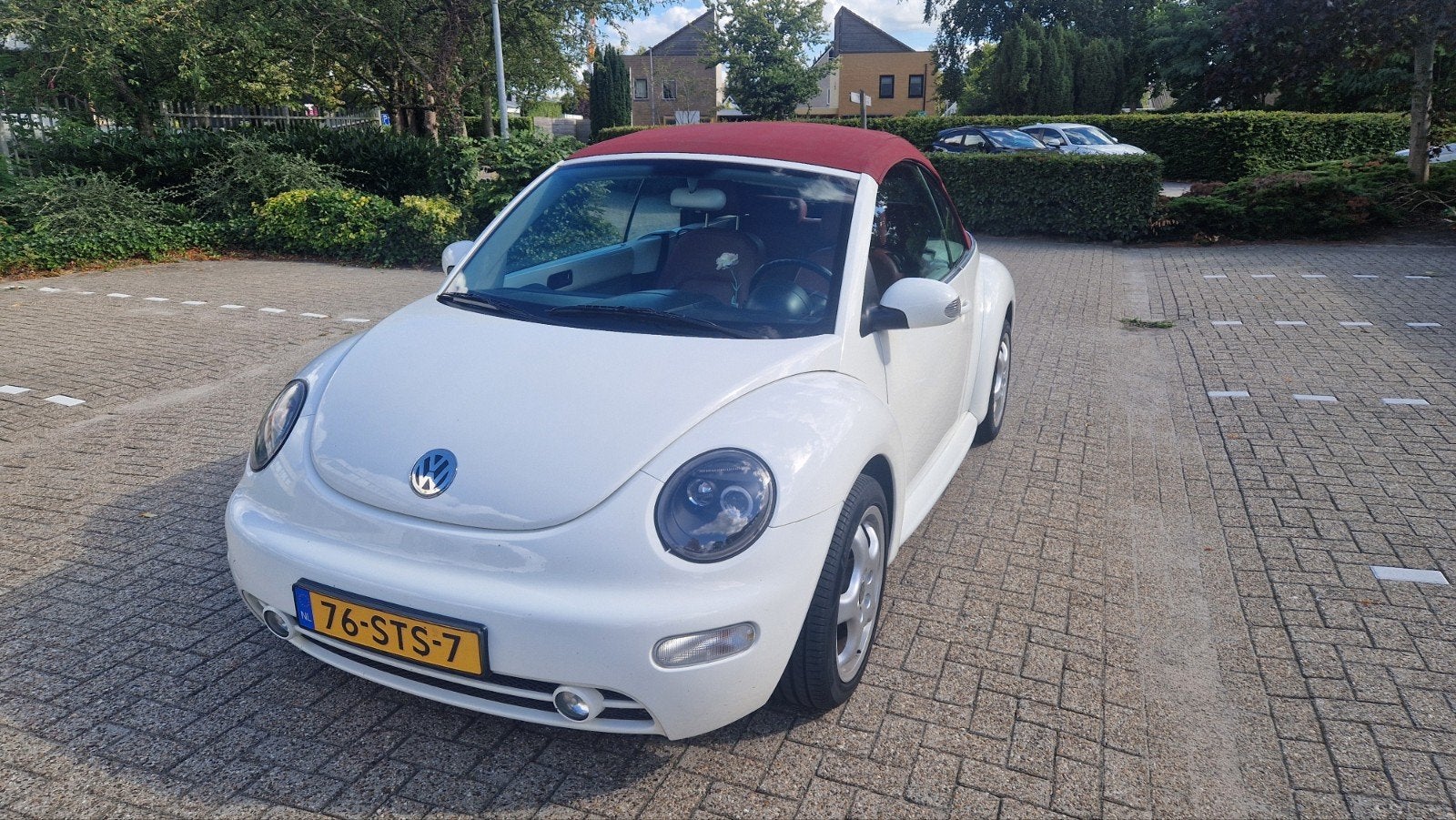 New Beetle 2004 Cabrio Verwm. stoelen. Luxe uitvoering., Voorwielaandrijving, Beetle (Kever), 4 cilinders, Cabriolet