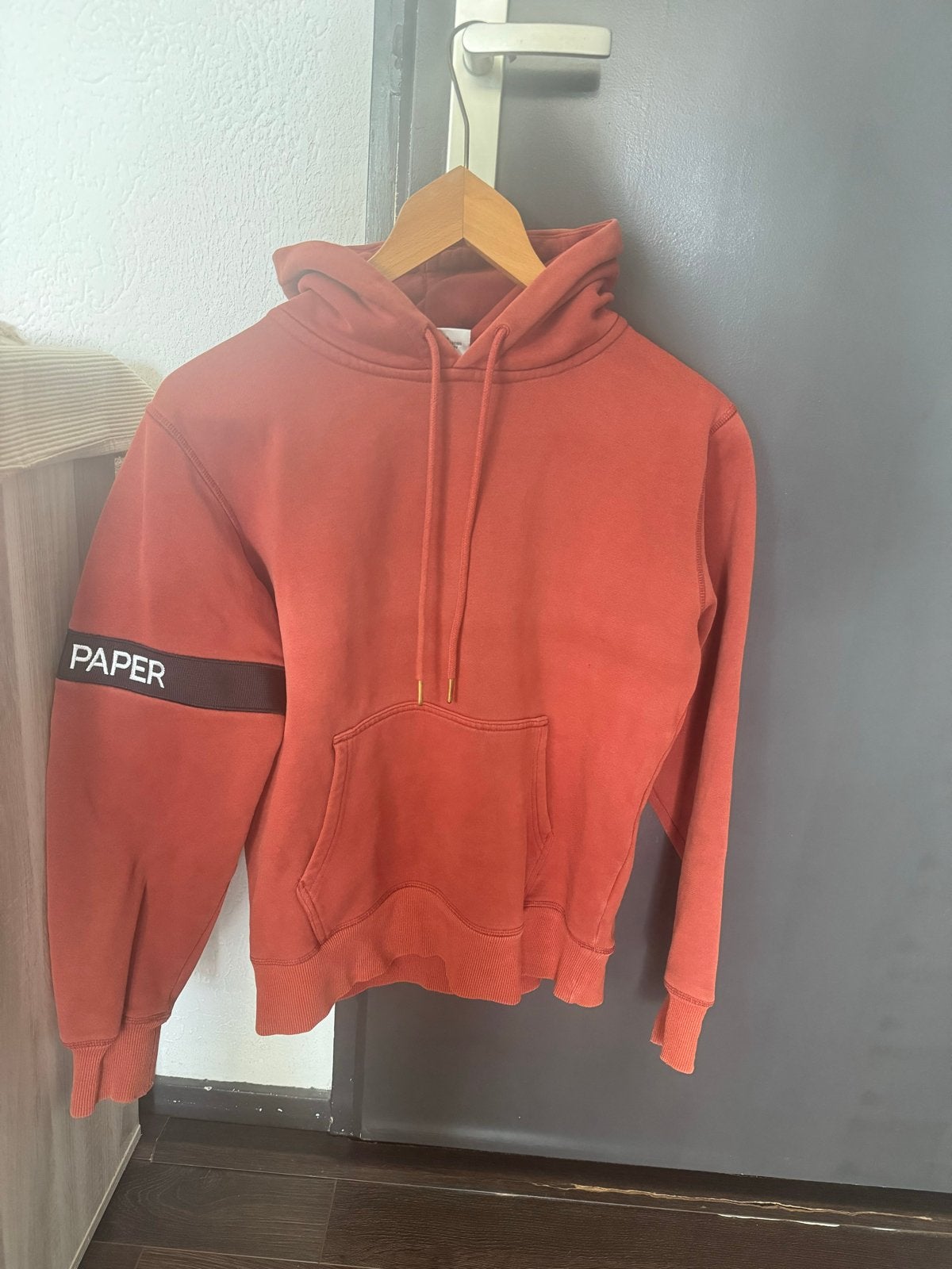 Daily Paper Hoodie - Oranje/Rood - Maat S, Ophalen of Verzenden, Gedragen, Maat 46 (S) of kleiner, Oranje