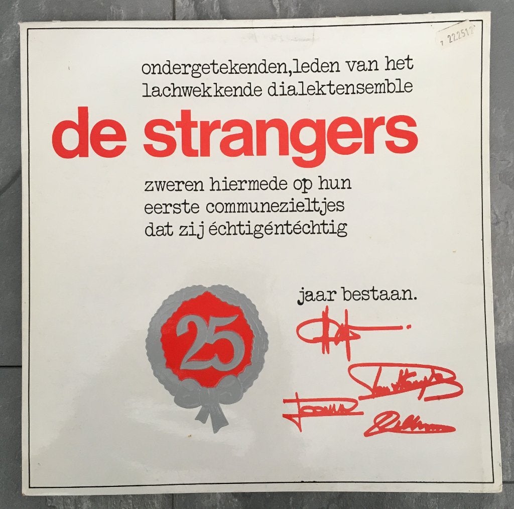 De Strangers – 25 Jaar, LP, Ophalen of Verzenden, Zo goed als nieuw, Gatefold hoes