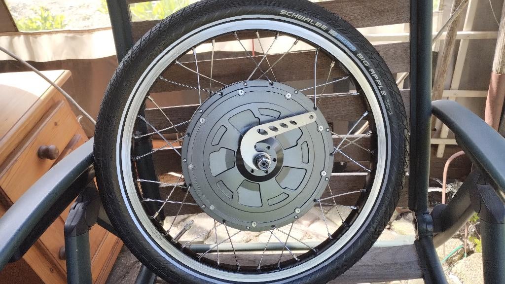 te koop extra sterk en een zgan van Raam voorwiel 20 inch, Fietsen en Brommers, Fietsonderdelen, Ophalen, Zo goed als nieuw, Band