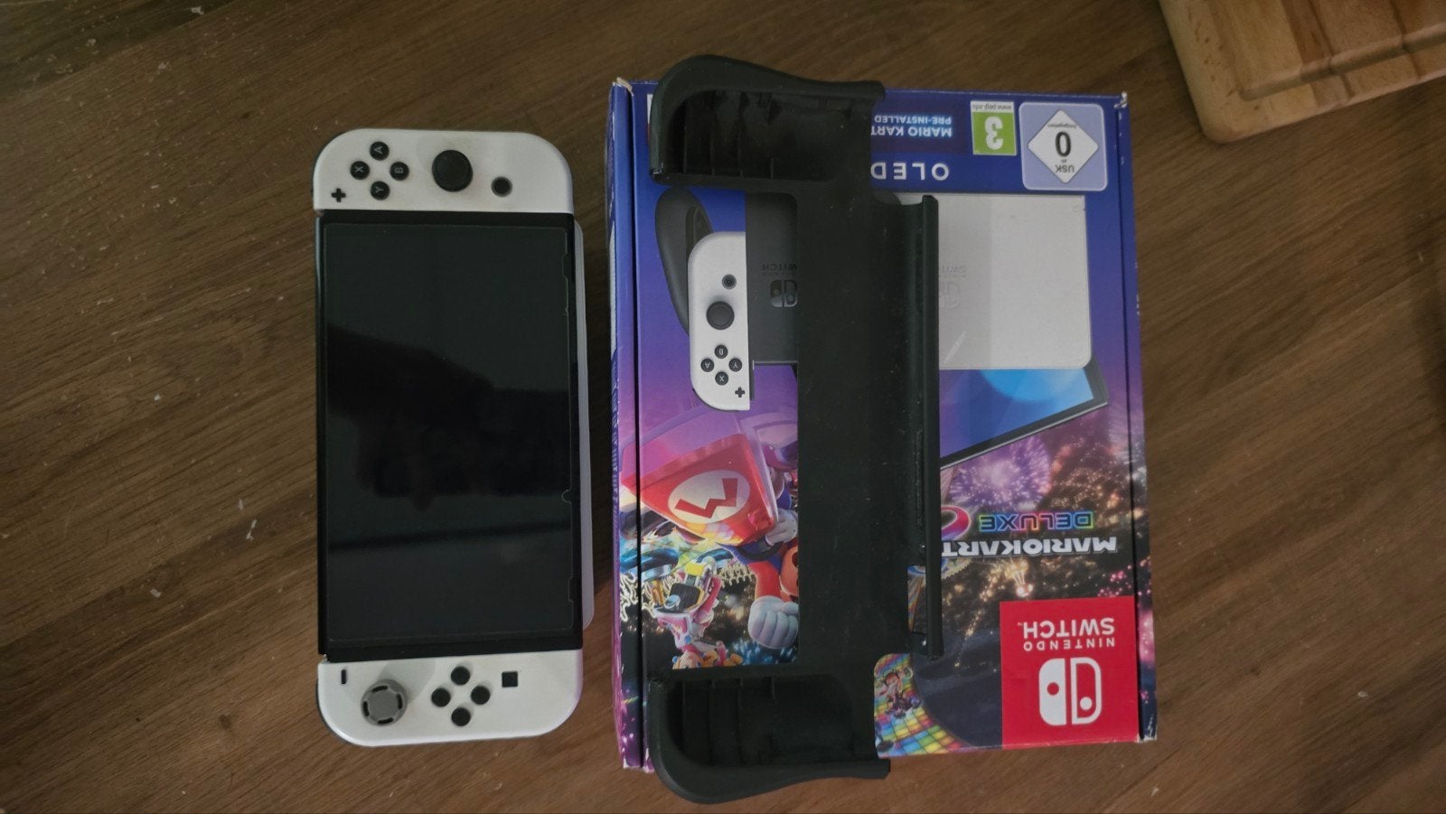 Nintendo Switch OLED met accessoires, Spelcomputers en Games, Spelcomputers | Nintendo Switch, Zo goed als nieuw, Switch OLED