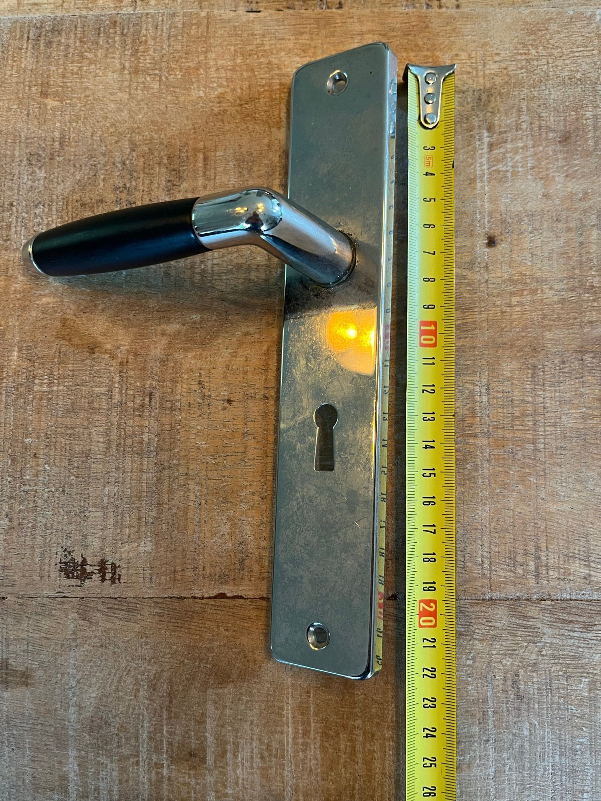 Klassieke deurkruk, als nieuw en ongebruikt, Ophalen, Zo goed als nieuw, Chroom, Klink of Kruk