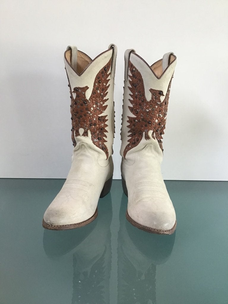 Sendra 37 beige bruin | Boho boots | Gratis verzenden, Verzenden, Beige, Zo goed als nieuw, Hoge laarzen