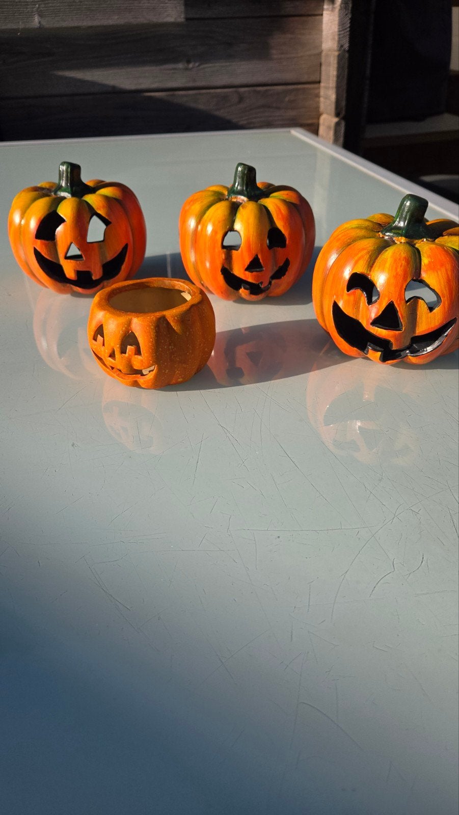 te koop Halloween theelichthouders, Ophalen of Verzenden