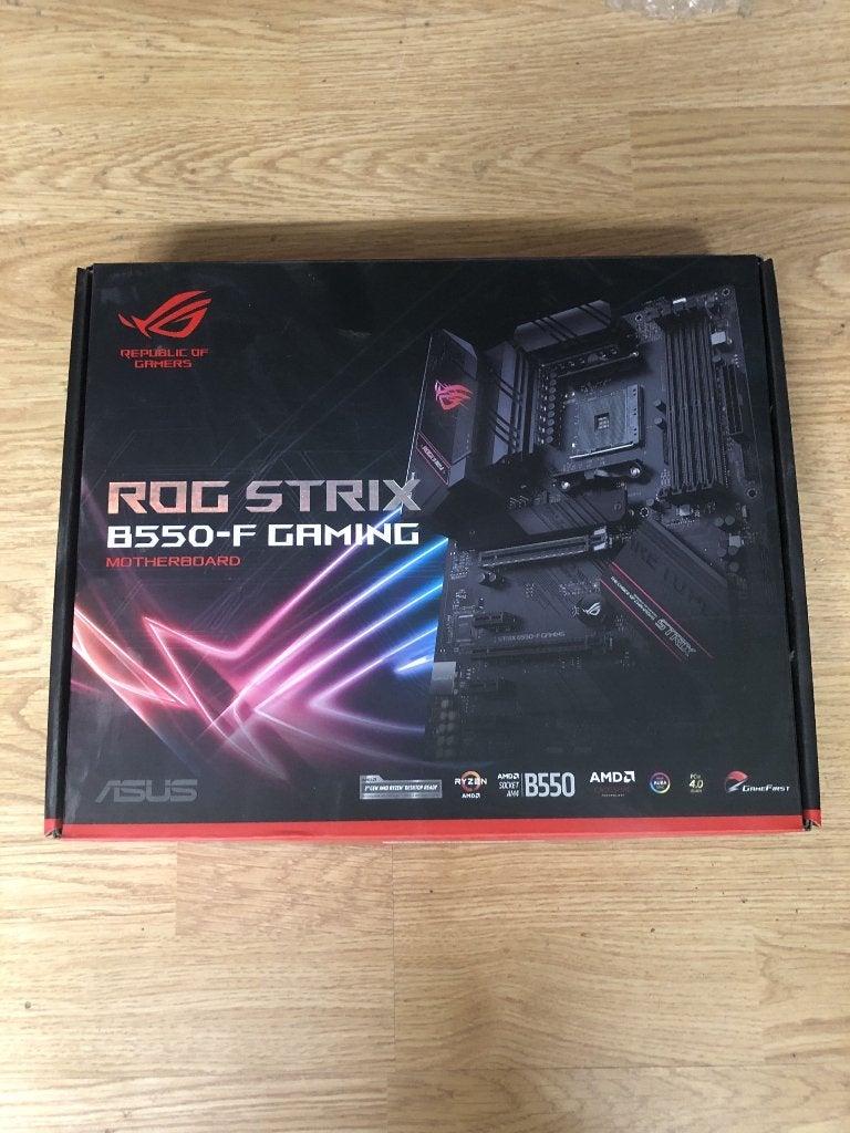 moederbord rog strix B550-f, DDR4, Nieuw, Ophalen of Verzenden, Socket AM4