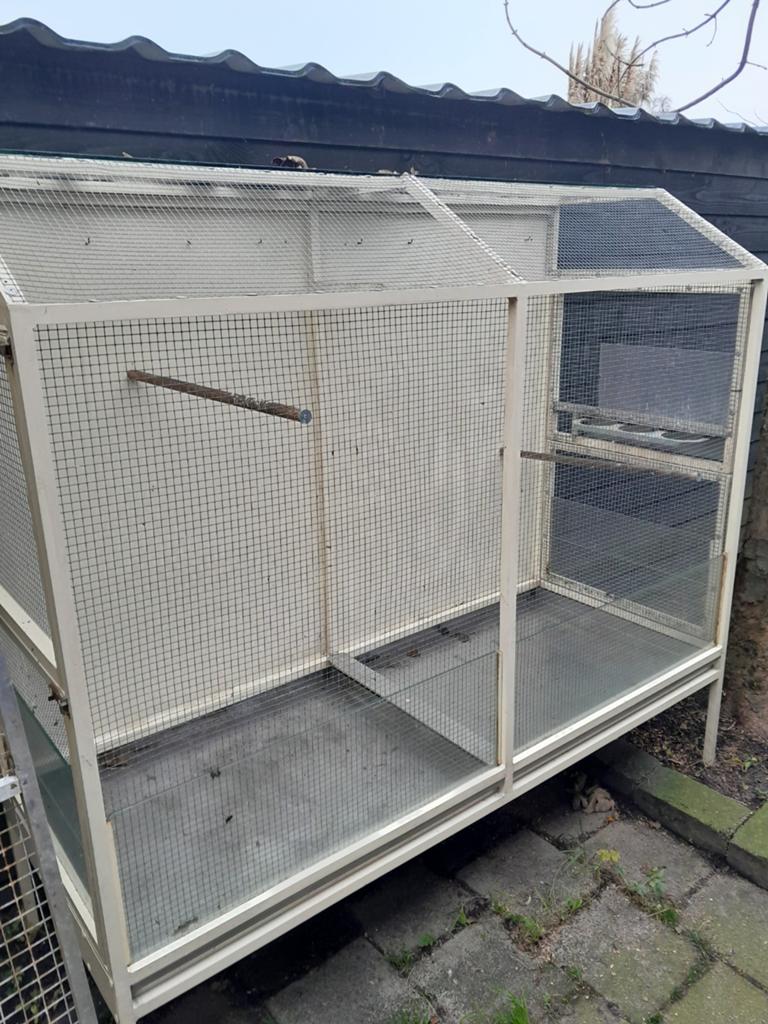 Stalen voliere, Dieren en Toebehoren, Ophalen, Aluminium, Volière