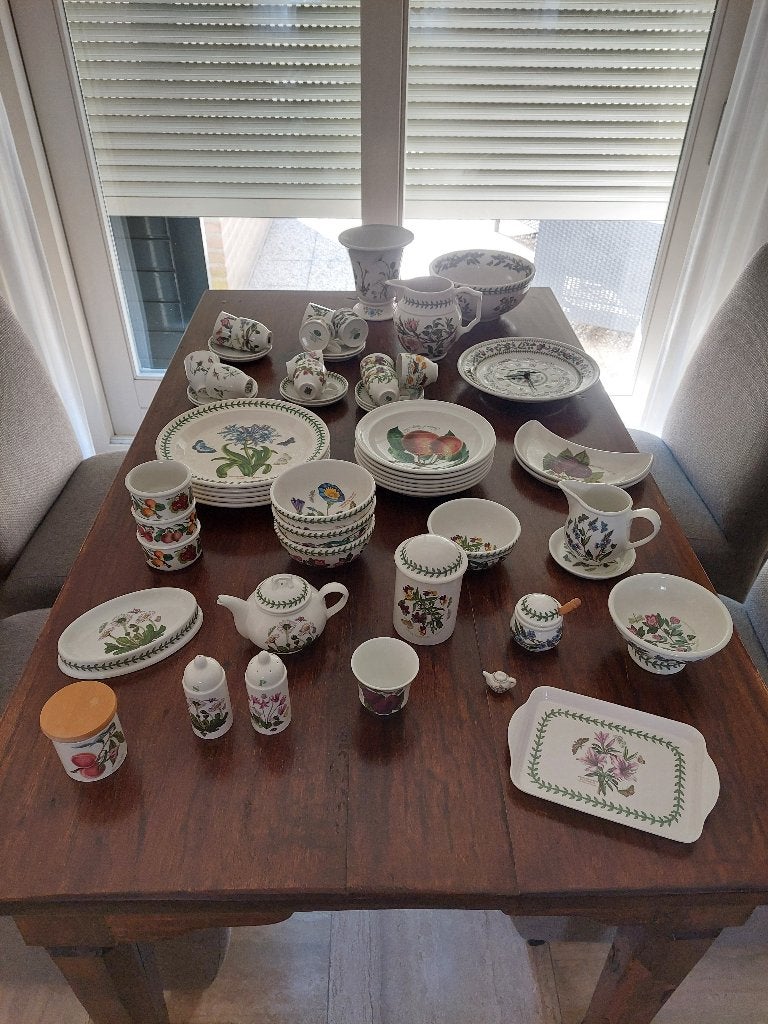 Portmeiron servies - Botanic Garden (57 delig), Ophalen, Overige typen, Zo goed als nieuw, Overige stijlen