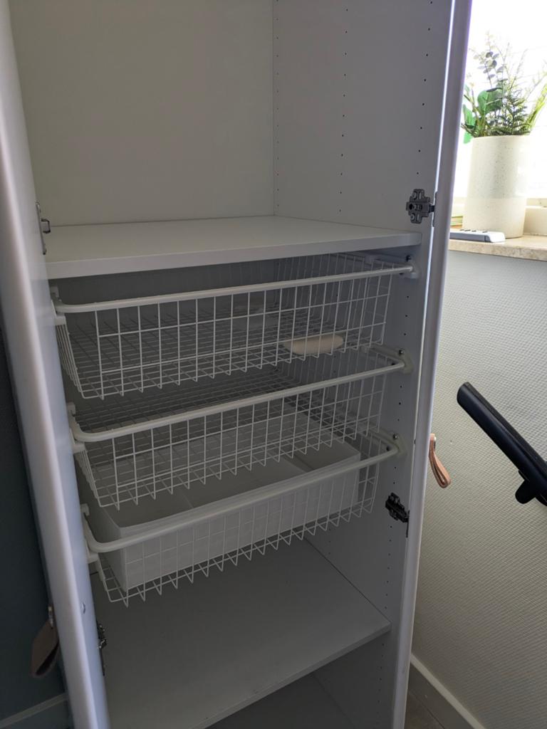 IKEA STUVA Kledingkast (groot) - 60x50x192 cm, Ophalen, 50 tot 100 cm, 150 tot 200 cm, 50 tot 75 cm