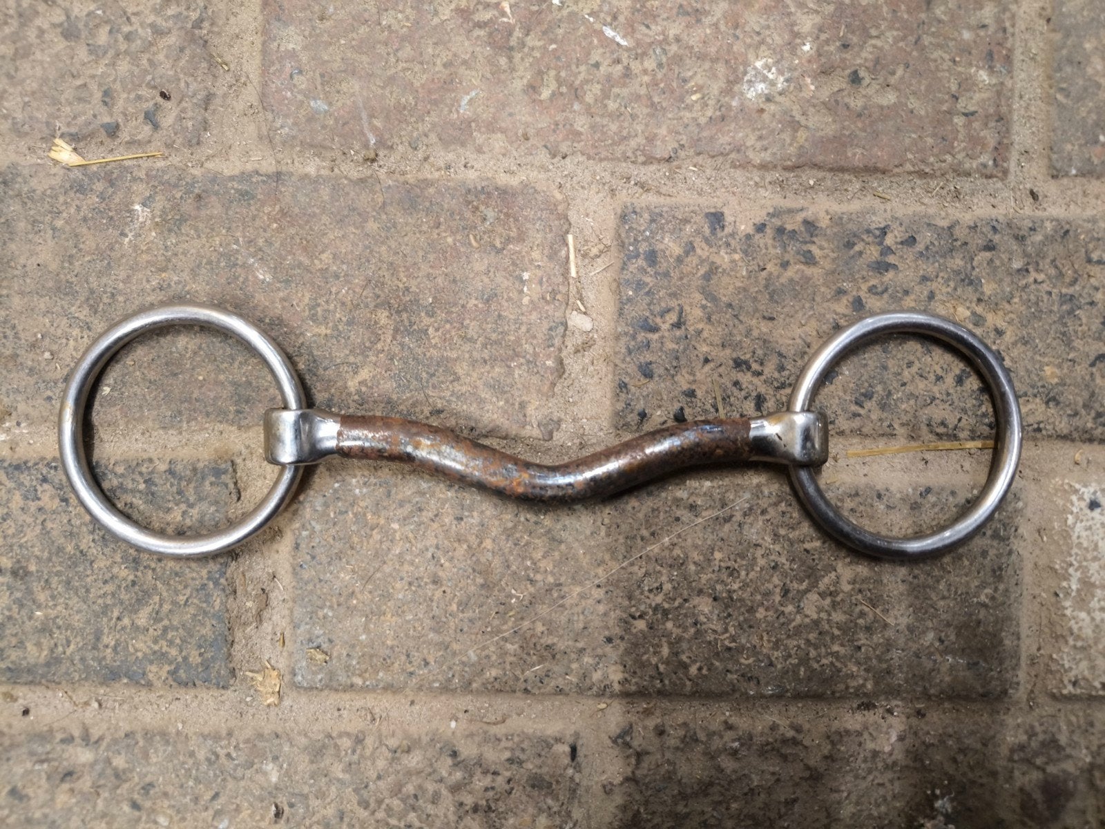 Stang met tongboog 12cm. (Bit), Dieren en Toebehoren, Ophalen of Verzenden, Zo goed als nieuw, Dressuur