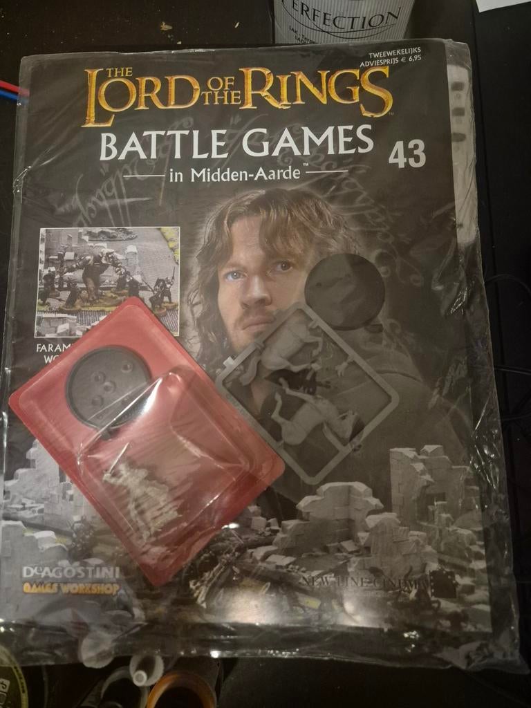 Lord of the Rings  gamesworkshop deagostini faramir 43, Ophalen of Verzenden, Nieuw, Lord of the Rings, Boek of Catalogus