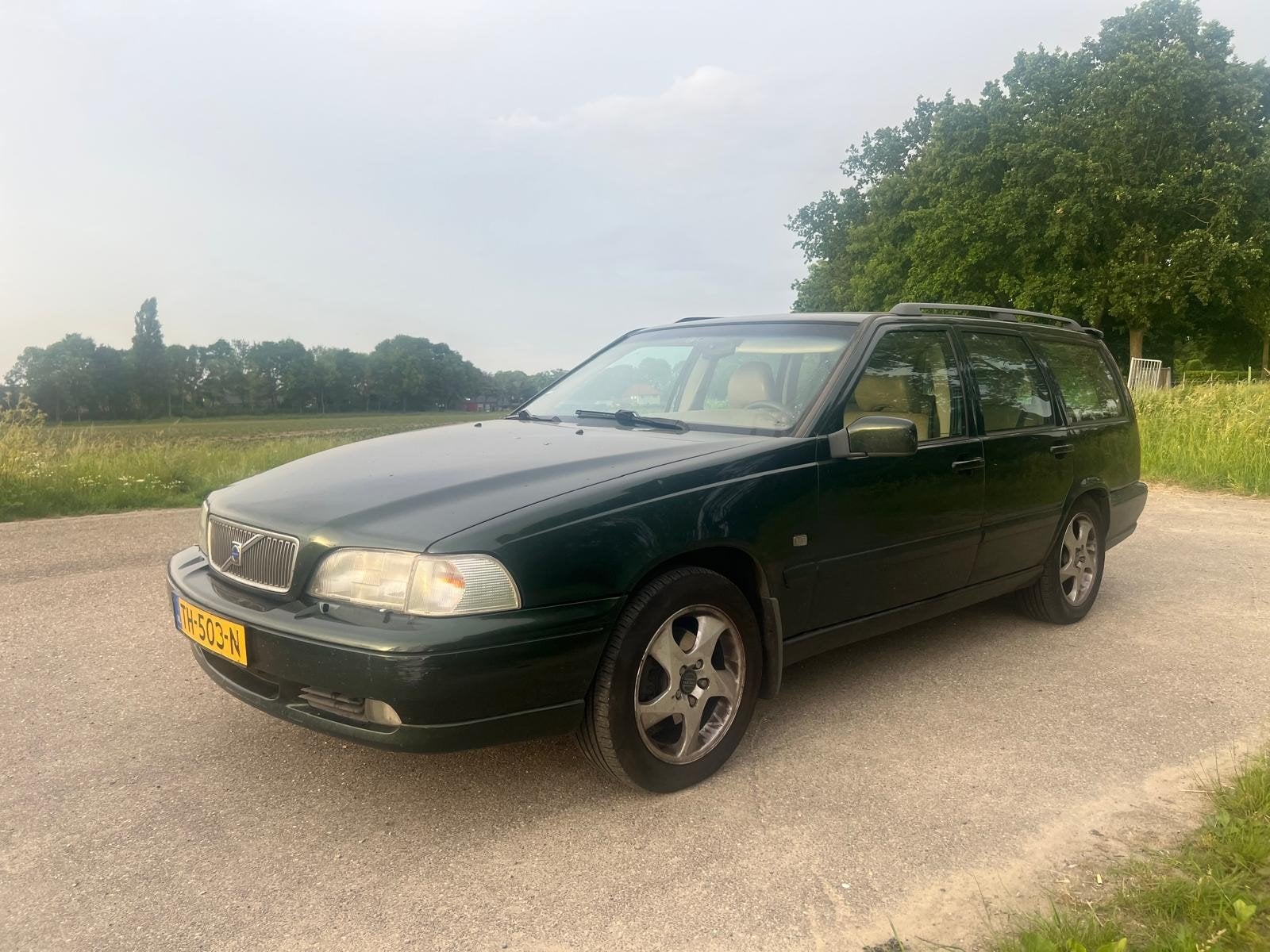Volvo V70 2.4 140PK 1999 Groen, Auto's, Volvo, Voorwielaandrijving, 1436 kg, V70, Particulier